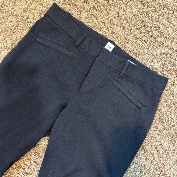 Gap Signature Skinny Ankle Pants in Heather Charcoal Women's Size 12 - Picture 4 of 8
